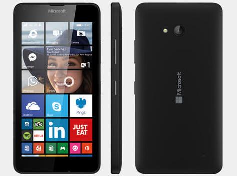 Lumia 640 design