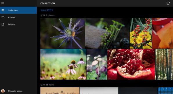 Microsoft Photos app