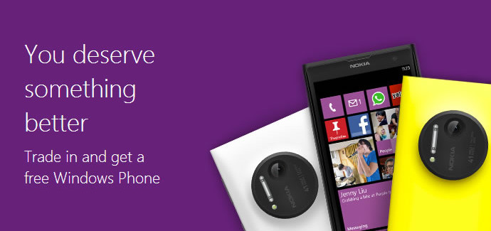 Microsoft Store Lumia promotion
