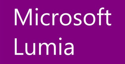 Microsoft Lumia Logo purple