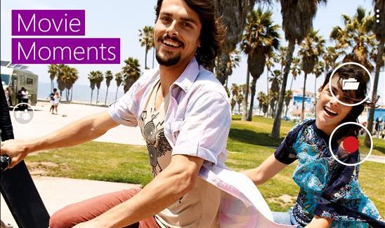 Movie Moments app for Windows Phone 8.1
