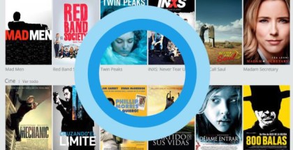 Movistar TV Go on demand Cortana logo