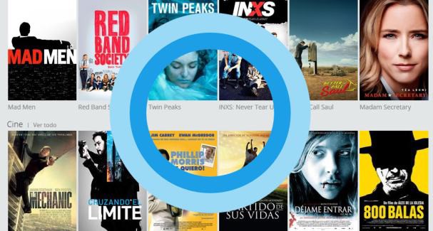 Movistar TV Go on demand Cortana logo