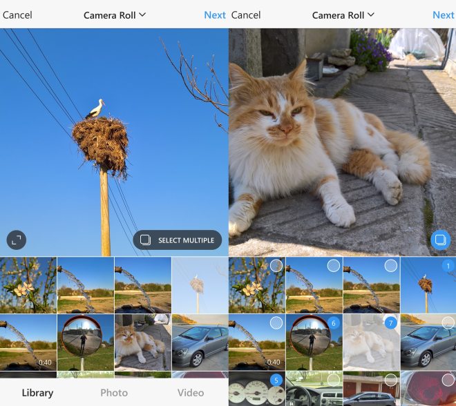 multiple photos