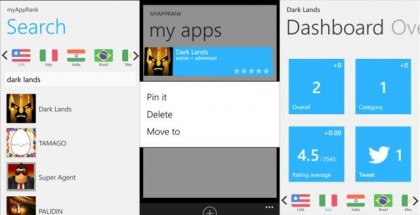 myAppRank for Windows Phone 8