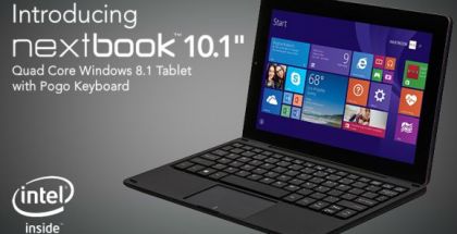 E FUN NextBook 10.1 tablet on Windows 8.1 2-in-1
