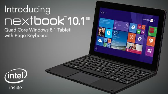 E FUN NextBook 10.1 tablet on Windows 8.1 2-in-1