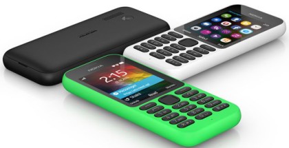 Nokia 215 press render