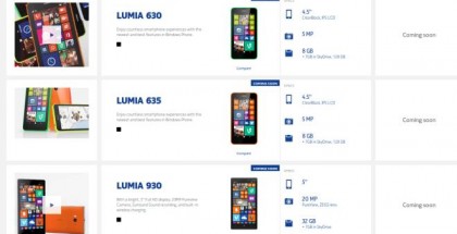 Nokia Lumia 930 and LUmia 630 coming soon to Ireland