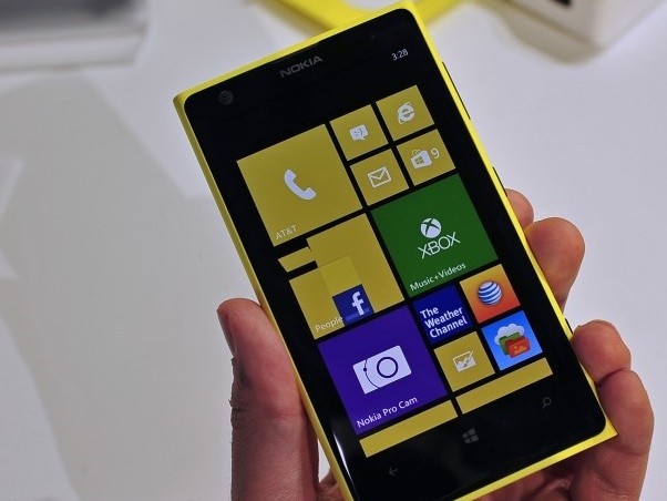 Lumia 1020 display