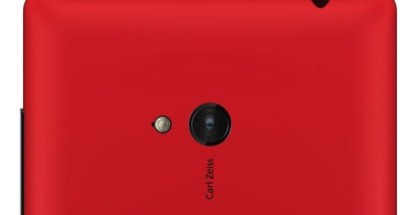 Lumia 520 backside and camera