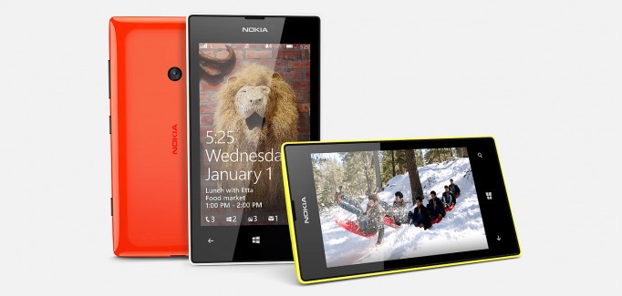 Nokia Lumia 525 red