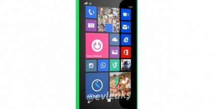 first picture of Nokia Lumia 630