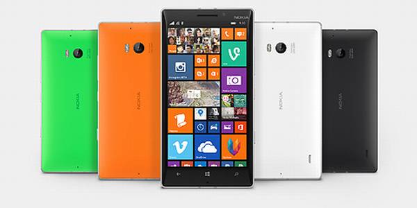 all color options of the Nokia Lumia 930