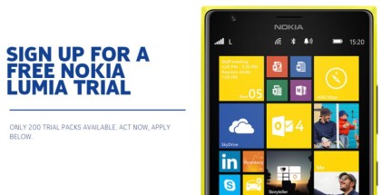 Nokia Lumia free trial program