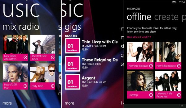 Nokia Music with a new update