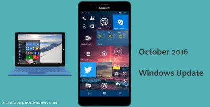 Windows Update 2016 October