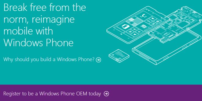 OEM Windows Phone partners portal