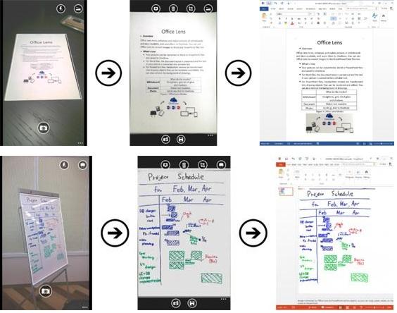 Office Lens Scanning documents