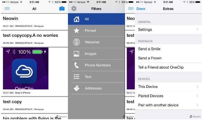 OneClip app