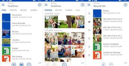 OneDrive version 4.5.0.0 new design