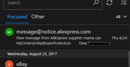 Outlook Focused Inbox