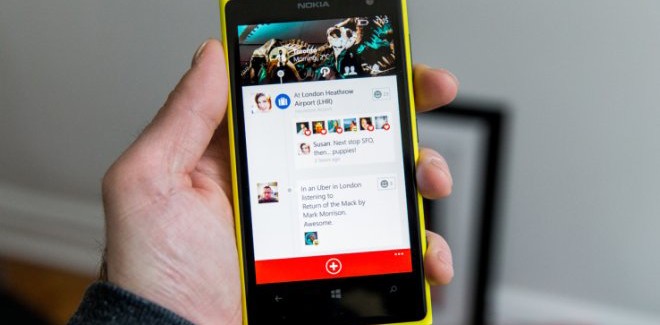 Lumia phone Path social app