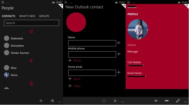 People app windows 10 preview