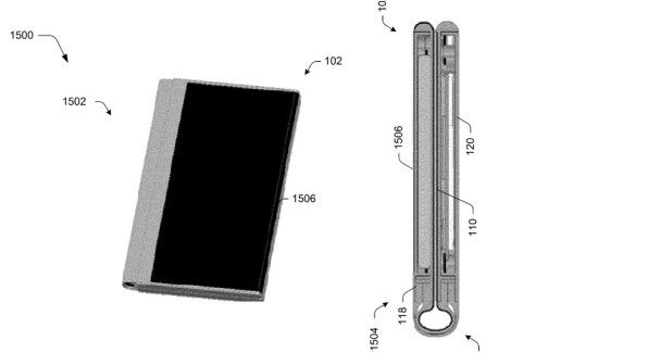 Microsoft patent foldable phone