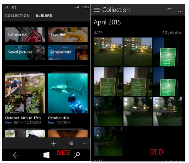 photos app windows 10 beta mobile
