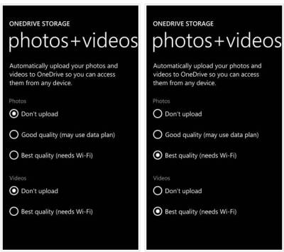 windows phone backup photos and videos