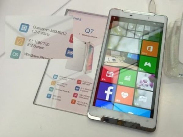 Ramos Q7 phone windows