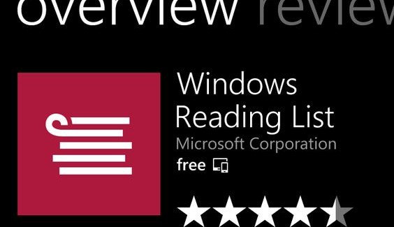 Microsoft brings Reading List to Windows Phone 8.1