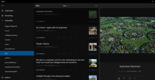Readit app