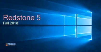 Redstone 5 update 1809 Windows 10 logo