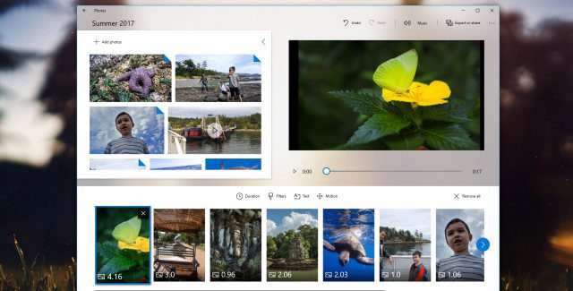 Windows Photo story remix