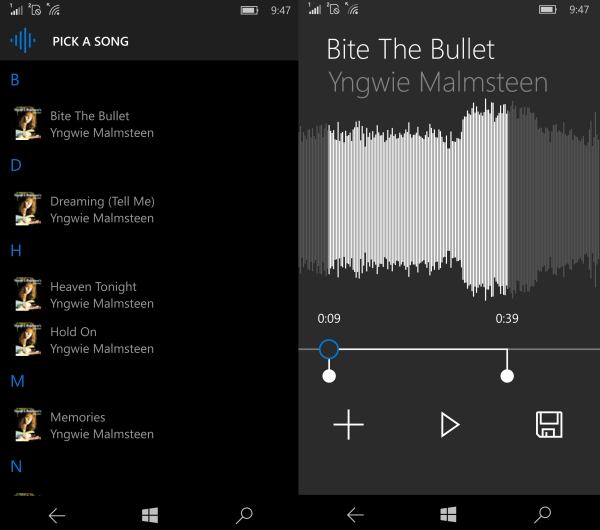 Ringtone Maker for Windows 10 Mobile