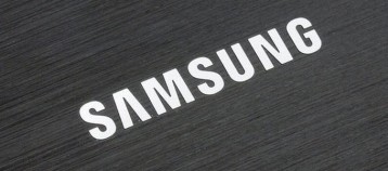 A logo of Samsung
