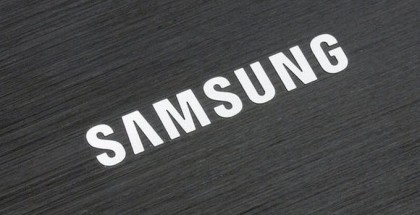 A logo of Samsung