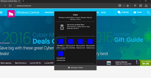 Share UI