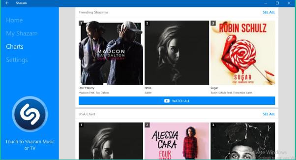 shazam windows 10