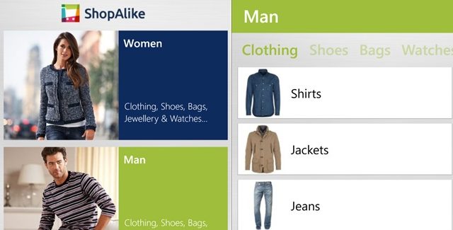 shopalike windows phone 8
