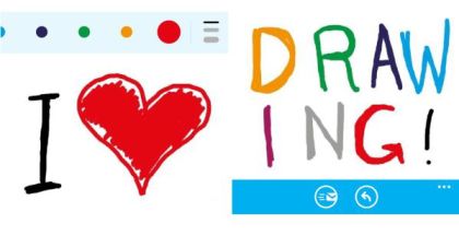 skype drawing function for windows phone