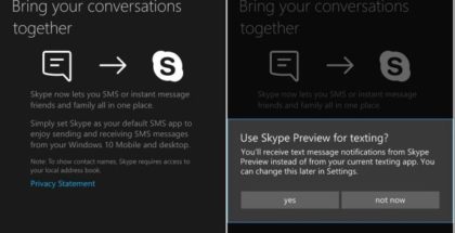 Skype SMS
