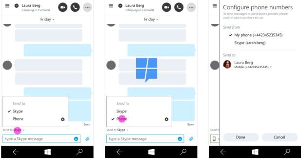 Skype Universal with integrated SMS messaging revealed in screenshots