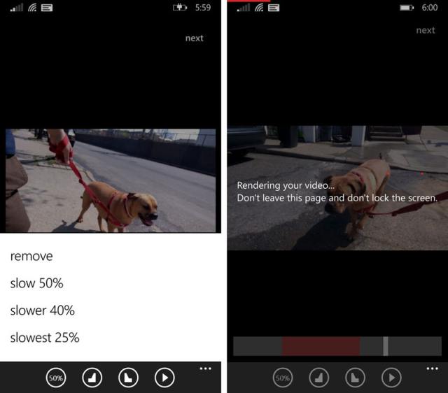 Slowly app screenshots
