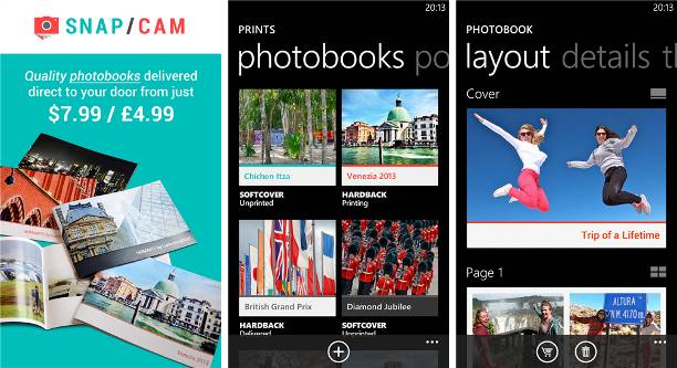 snapcam app for windows phone