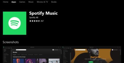 Spotify Music Store