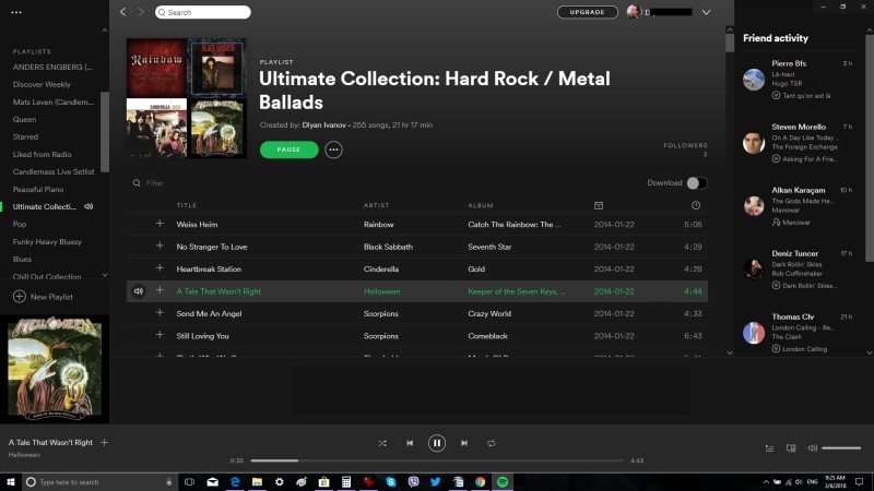 spotify for Windows 10 store 2018
