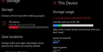 Storage apps